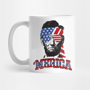 Abe Lincoln Merica Mug